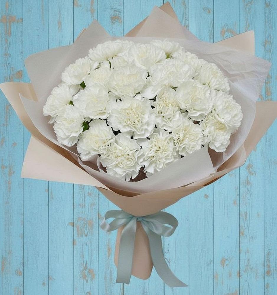 Букет цветов из: Гвоздики в Асбесте