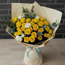 Букет цветов из:  Розы в Асбесте