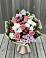 Букет цветов из: Альстромерии, Гвоздики, Розы и Хризантемы в Асбесте