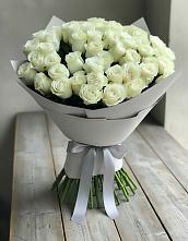 Букет 35 Белых роз в Асбесте