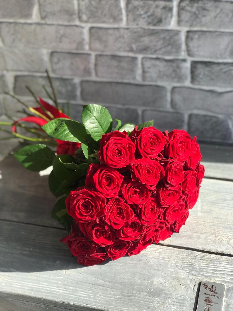 Букет Красные розы Фридом в Асбесте