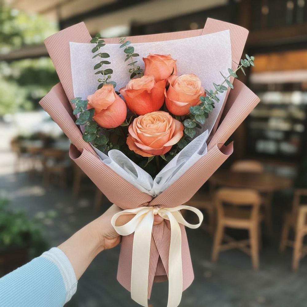 Букет цветов из: Розы в Асбесте