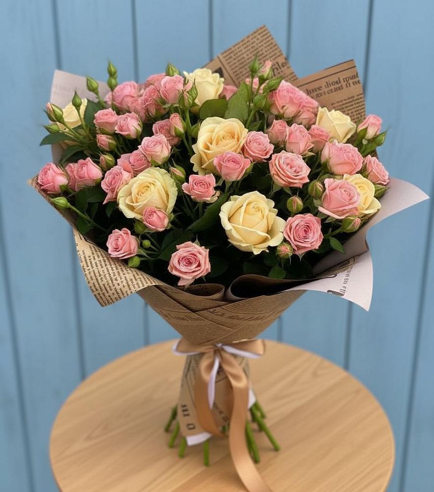 Букет цветов из: Розы в Асбесте