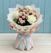 Букет цветов из:  Розы в Асбесте