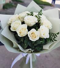 Букет Белые розы Проуд #REPLACE_PRED# Асбесте