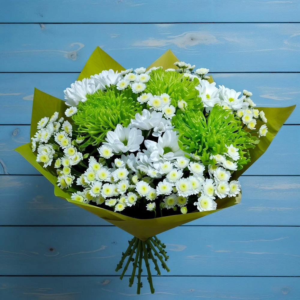 Букет цветов из: Хризантемы в Асбесте