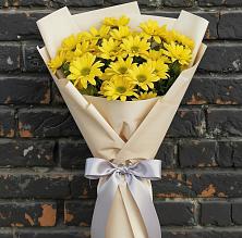 Букет цветов из:  Хризантемы #REPLACE_PRED# Асбесте
