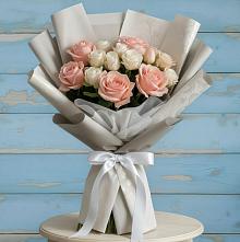 Букет цветов из:  Розы #REPLACE_PRED# Асбесте