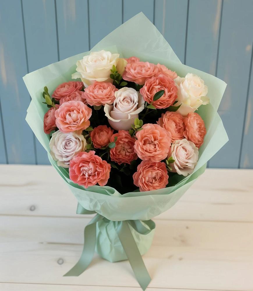 Букет цветов из: Розы в Асбесте