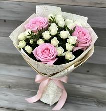 Букет цветов из:  Розы в Асбесте