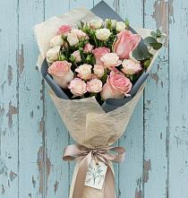 Букет цветов из:  Розы в Асбесте