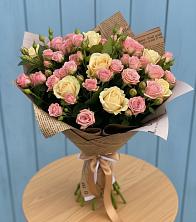 Букет цветов из:  Розы в Асбесте