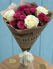 Букет цветов из:  Розы в Асбесте