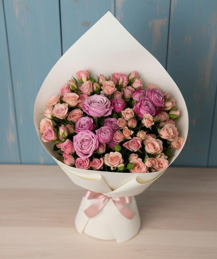 Букет цветов из: Розы в Асбесте