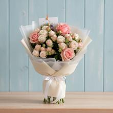 Букет цветов из:  Розы в Асбесте