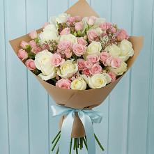 Букет цветов из:  Розы в Асбесте